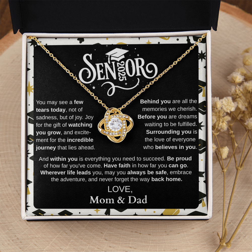 Senior 2025 | Incredible Journey | Love Knot Necklace