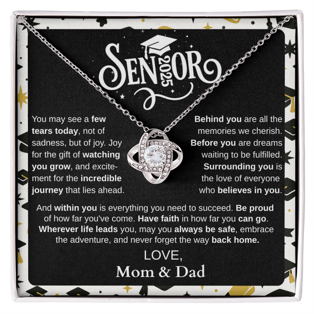 Senior 2025 | Incredible Journey | Love Knot Necklace