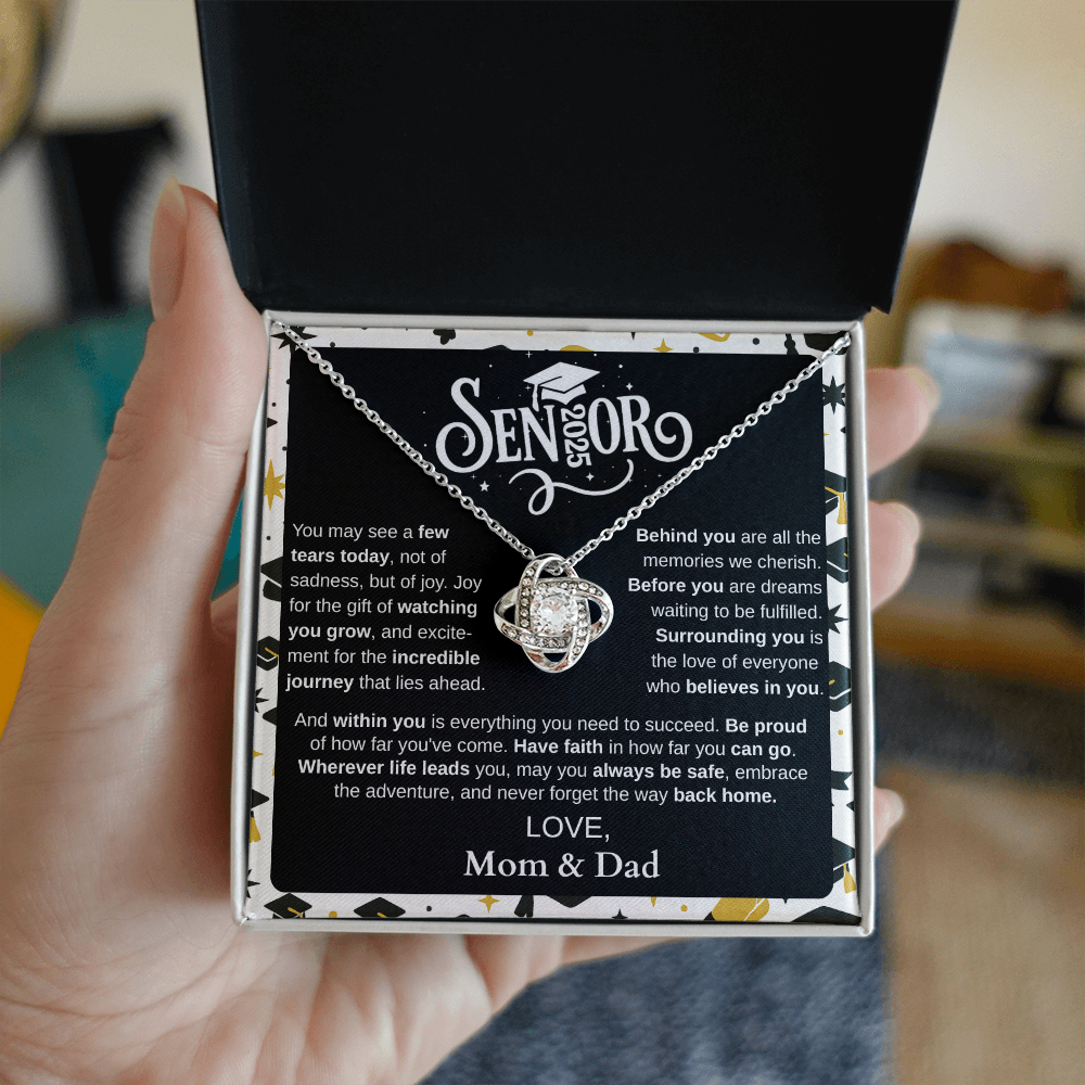 Senior 2025 | Incredible Journey | Love Knot Necklace