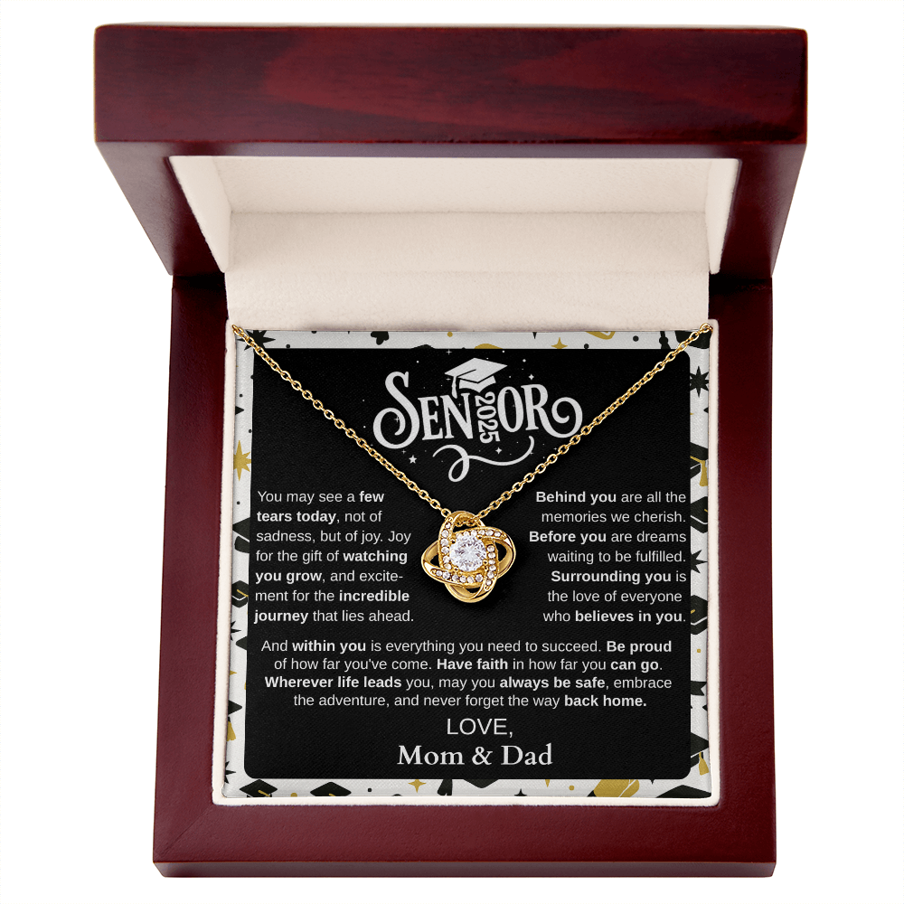 Senior 2025 | Incredible Journey | Love Knot Necklace