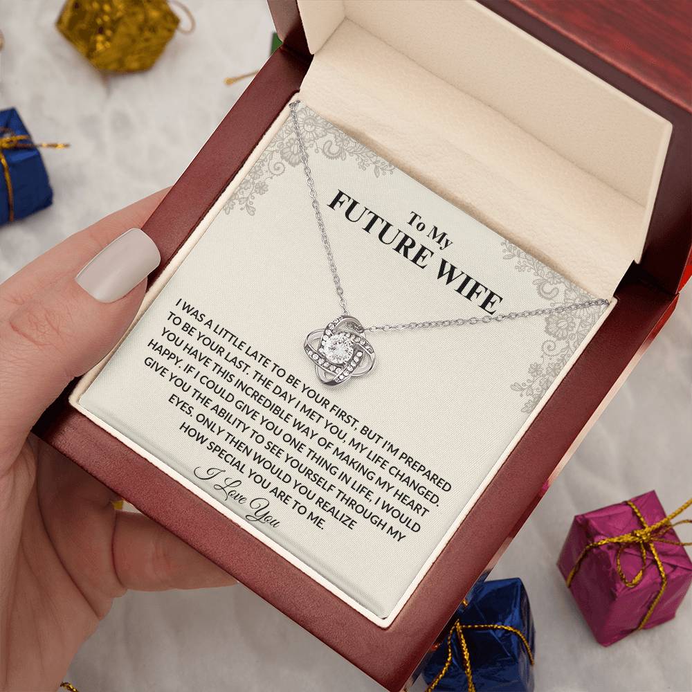 To My Future Wife | love Knot Necklace