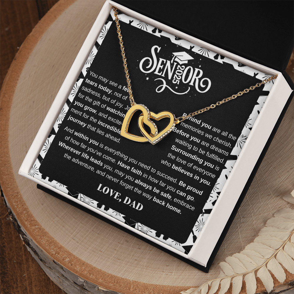 Senior 2025 | Incredible Journey | Interlock Heart Necklace