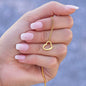 To My Wife / Soulmate | Beautiful Delicate Heart Necklace