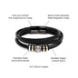 To My Son | Men's "Love You Forever" | Bracelet