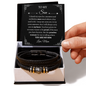 To My Son | Men's "Love You Forever" | Bracelet