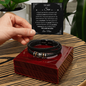 To My Son | Men's "Love You Forever" | Bracelet