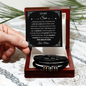 To My Son | Men's "Love You Forever" | Bracelet