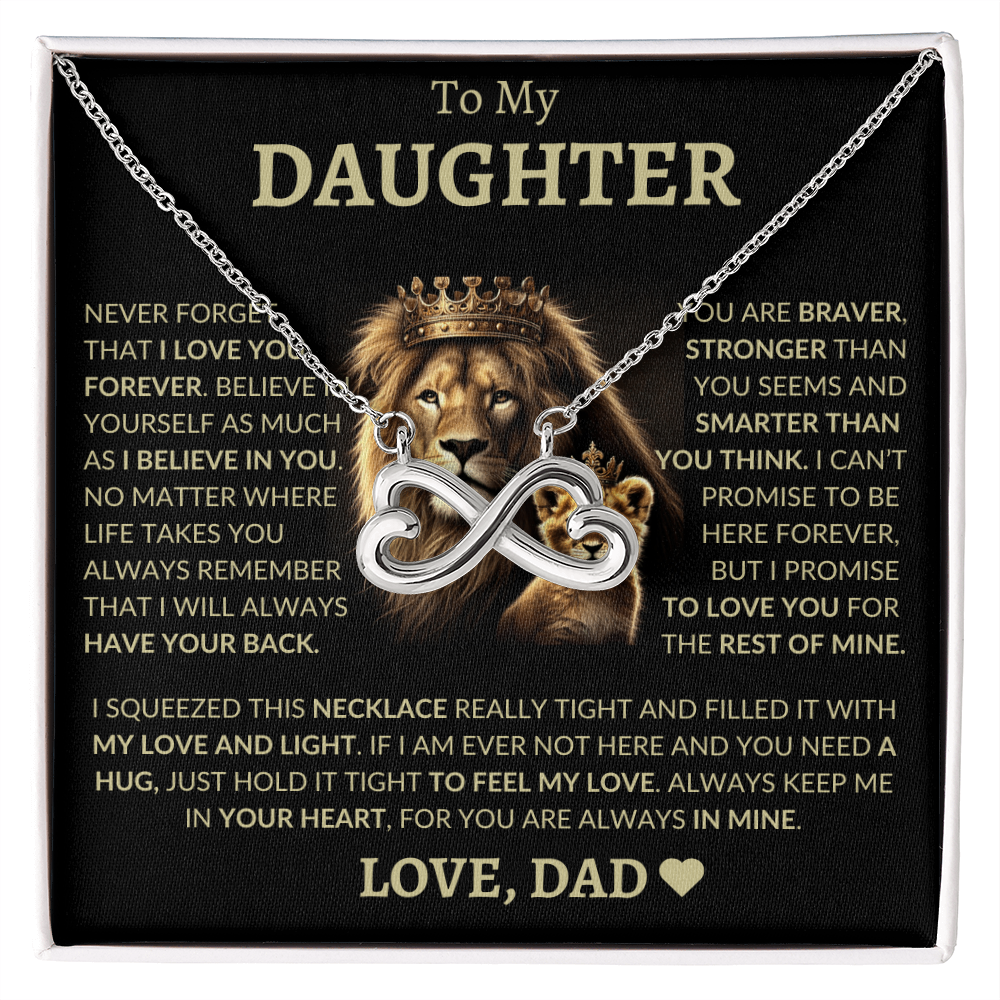 To My Daughter | Endless Love Necklace