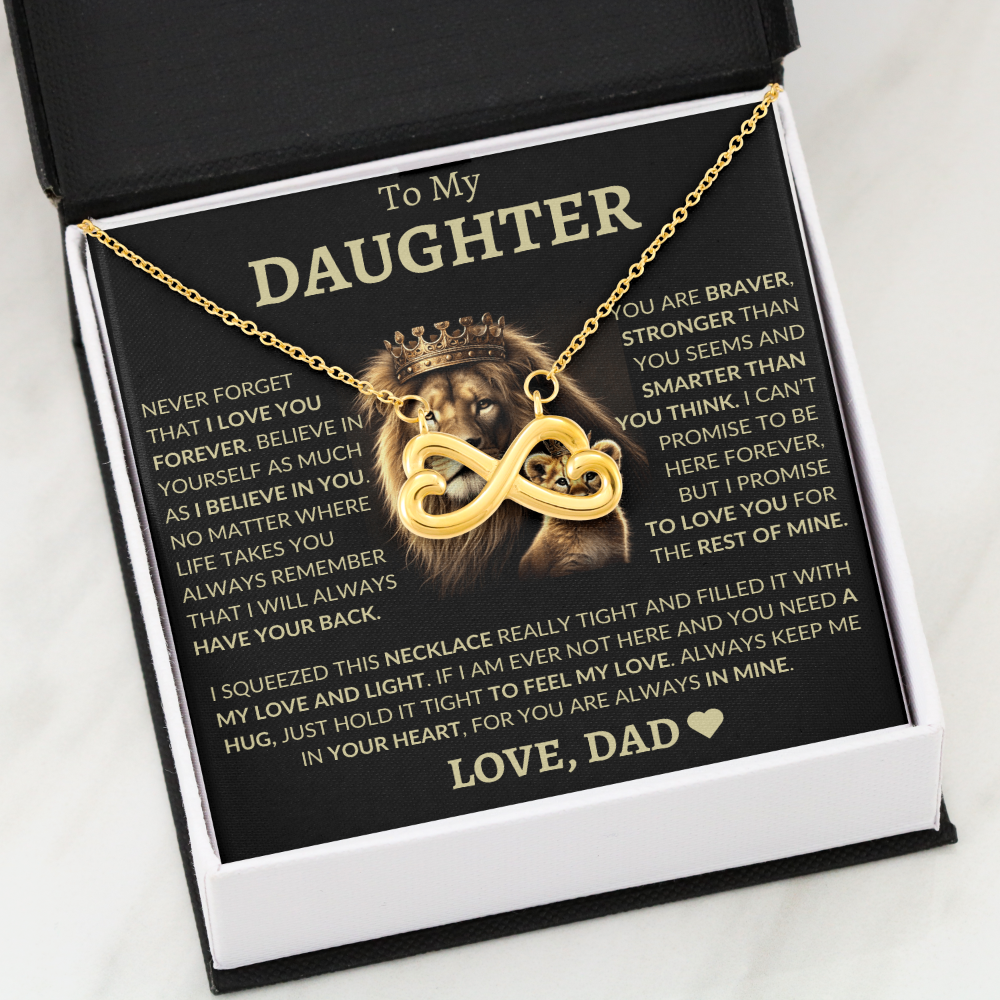 To My Daughter | Endless Love Necklace