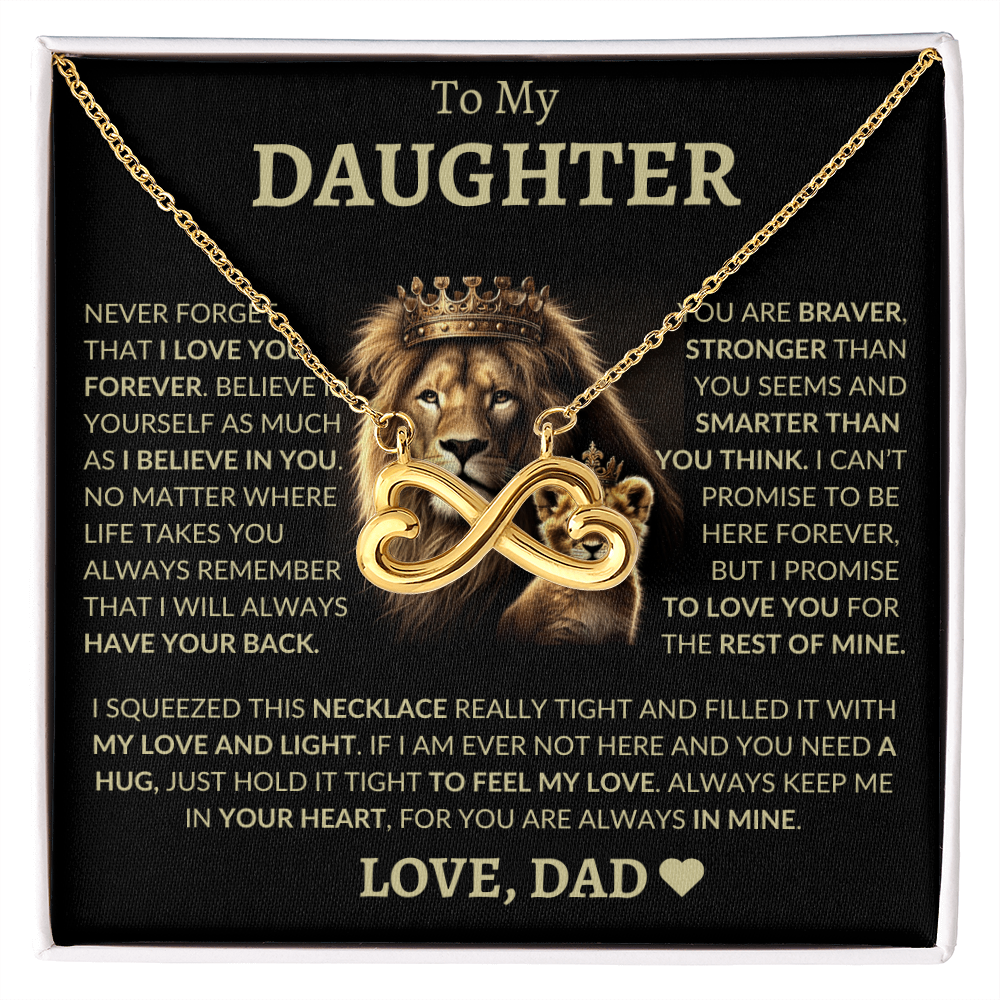To My Daughter | Endless Love Necklace