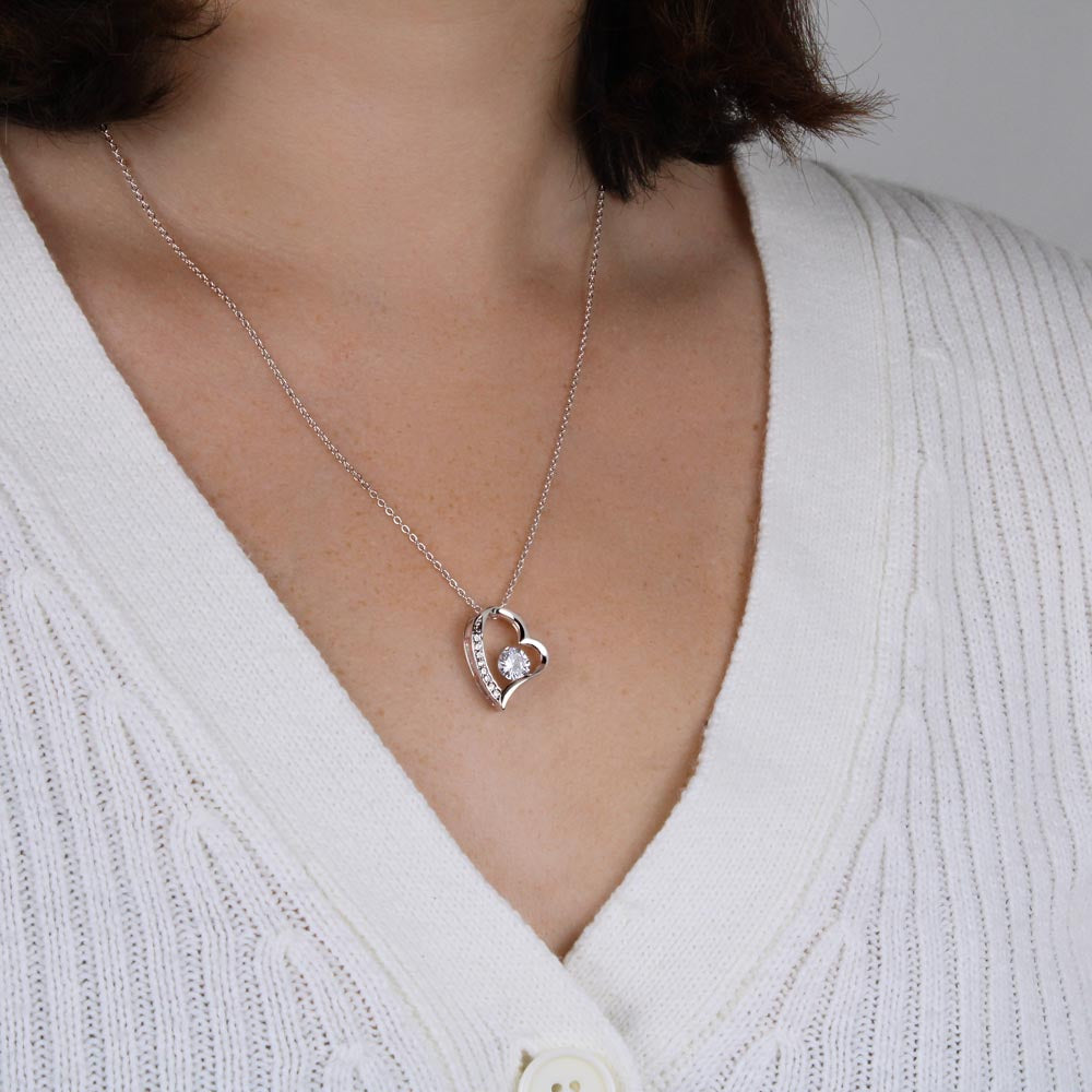 To My Sweet Daughter, I Hope You Always Remember | Forever Love Necklace