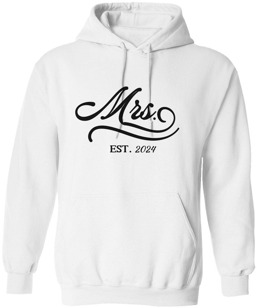 Personalized | Mr. & Mrs. | Hooded Sweatshirt