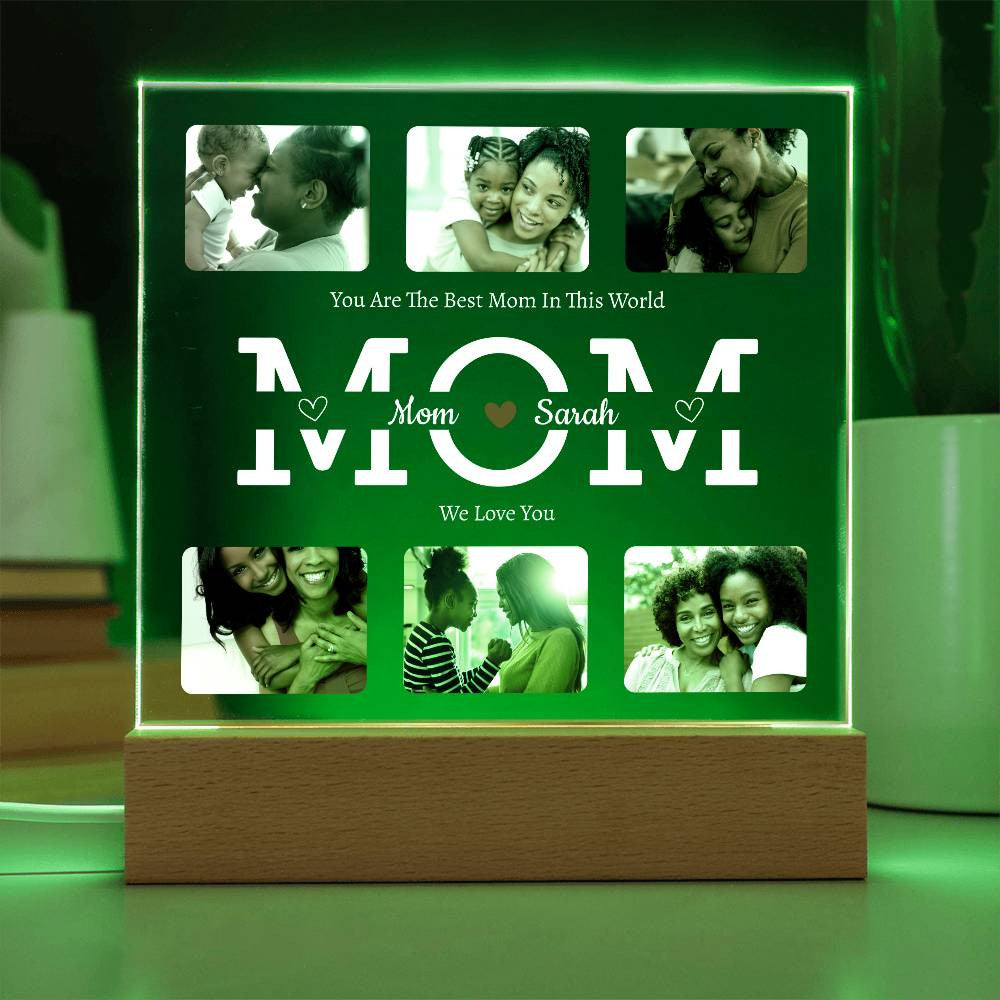 Mom - Acrylic Square Plaque