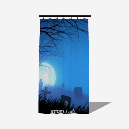 Witchy's Angels | Halloween Style | Home Decor | Blackout Window Curtain