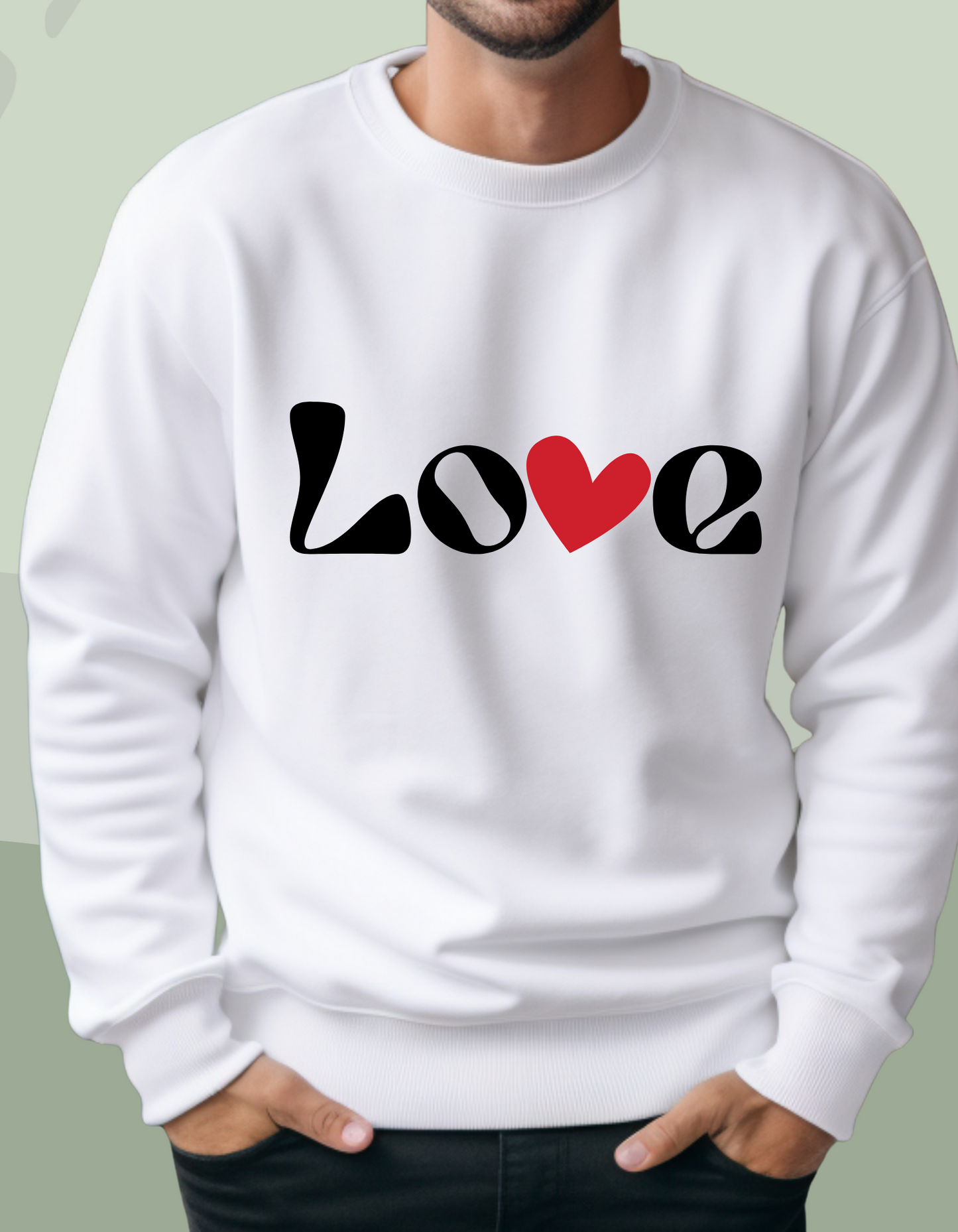 Love With A Heart | Sweatshirt