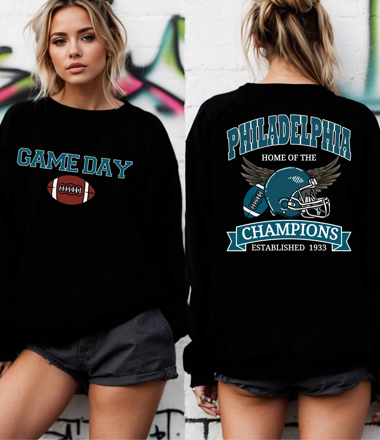 Football - Philadelphia Game Day Unisex Sweatshirt