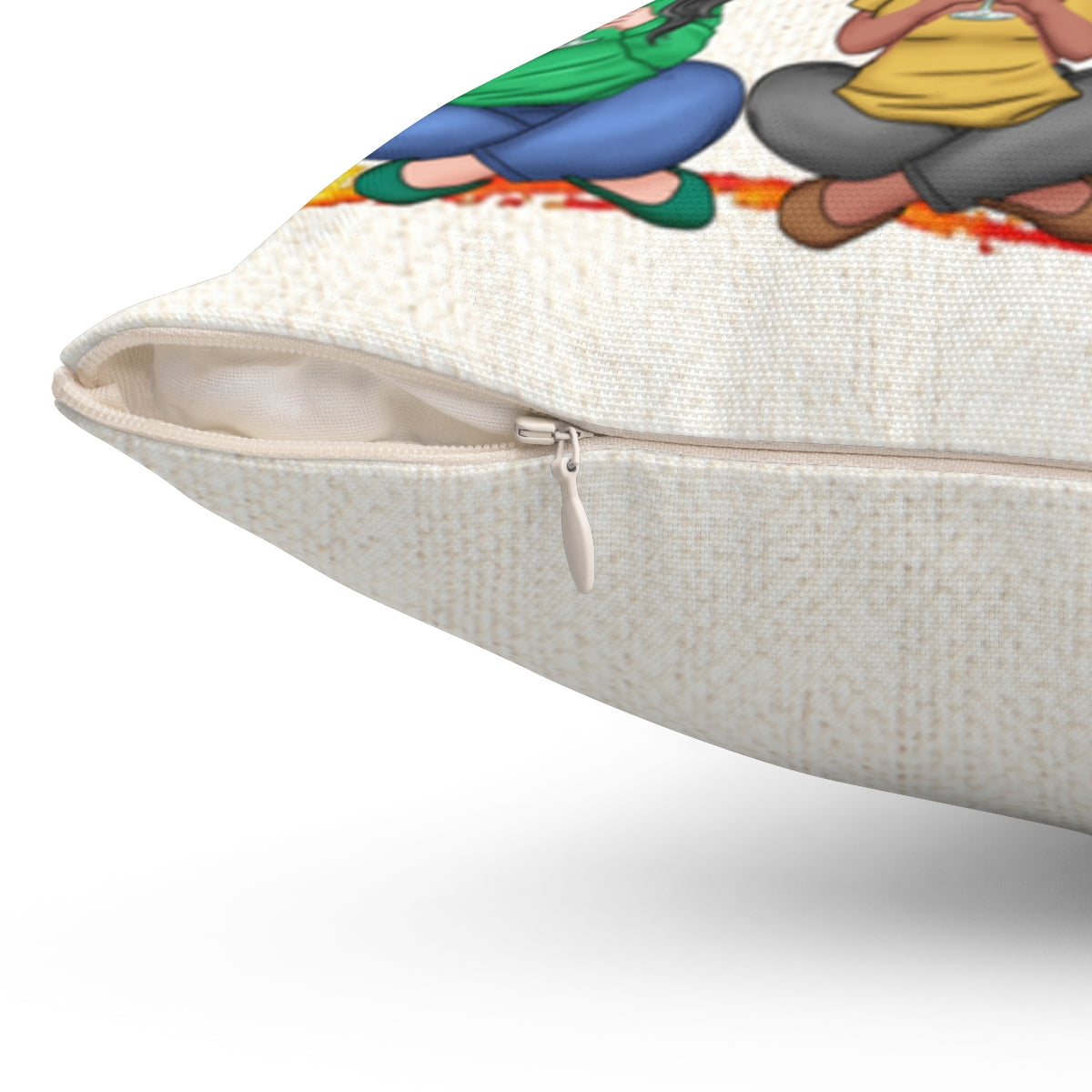 Personalized Pillow | Always Sisters | Fall Girls