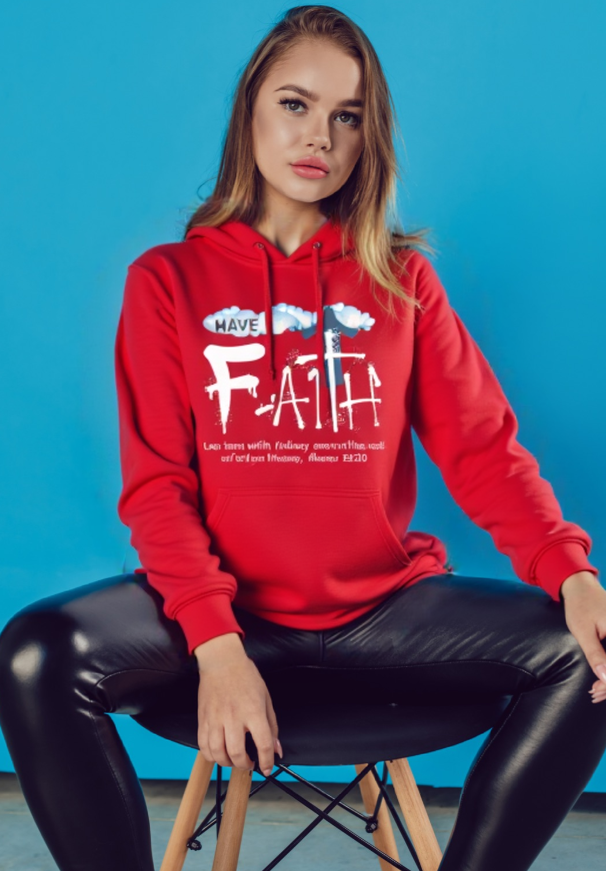 Have Faith | Lo, I'm With You Always | Inspirational | Hoodie