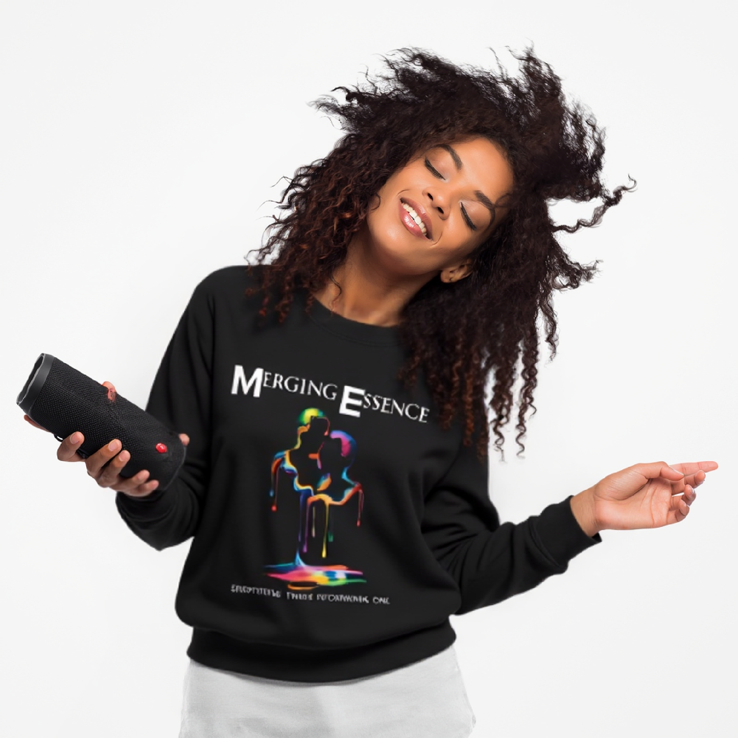 Couple Paint Art | Merging Essence | T-Shirt | Sweatshirt | Hoodie