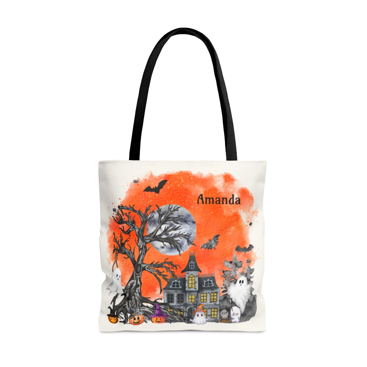 Halloween | Personalized Name | Tote Bag