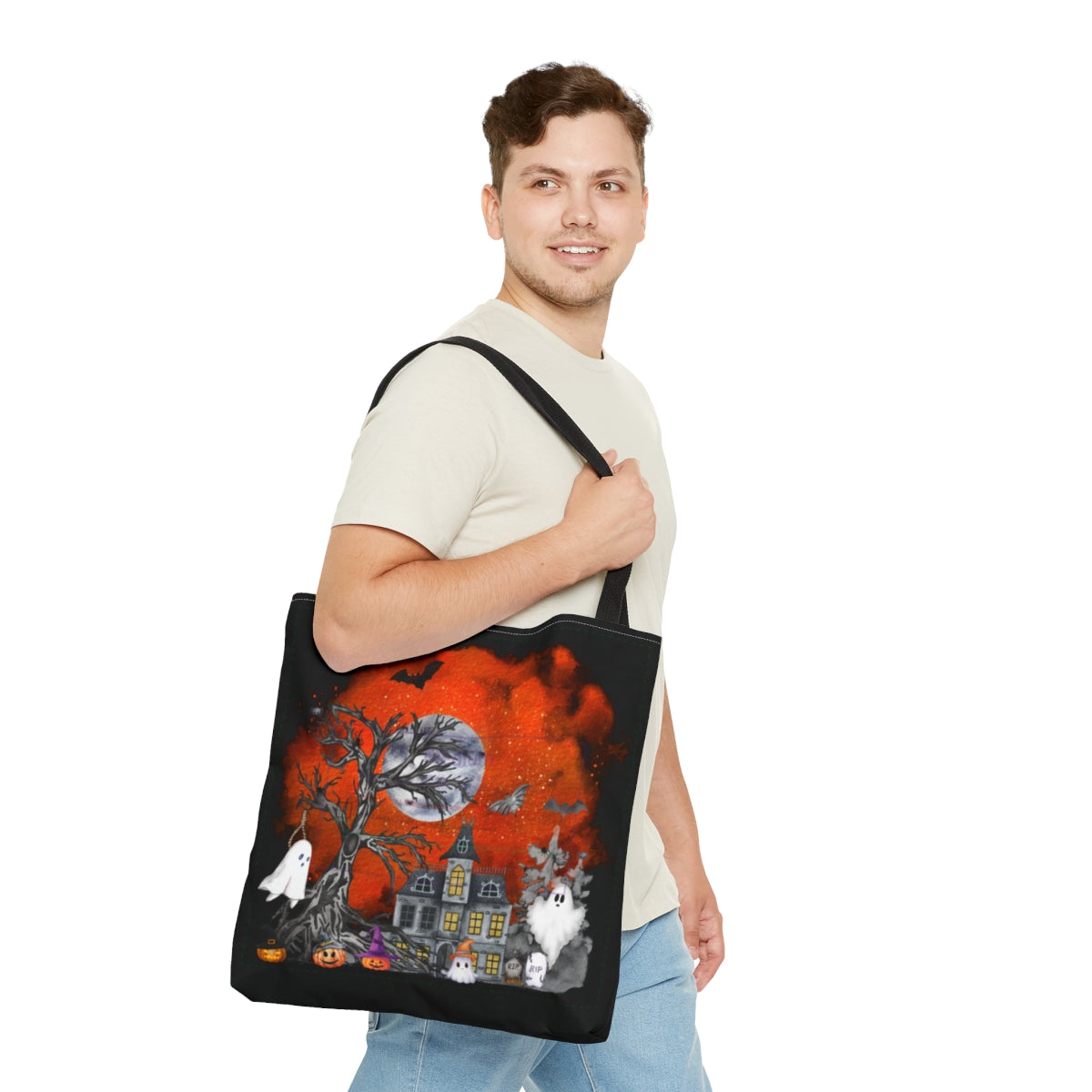 Halloween|Tote Bag |Black