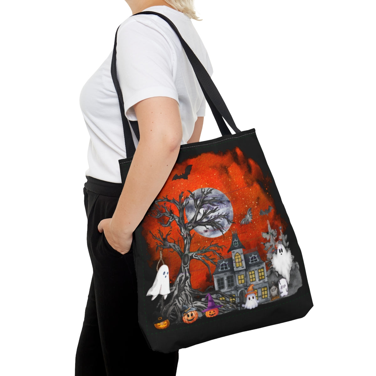 Halloween|Tote Bag |Black