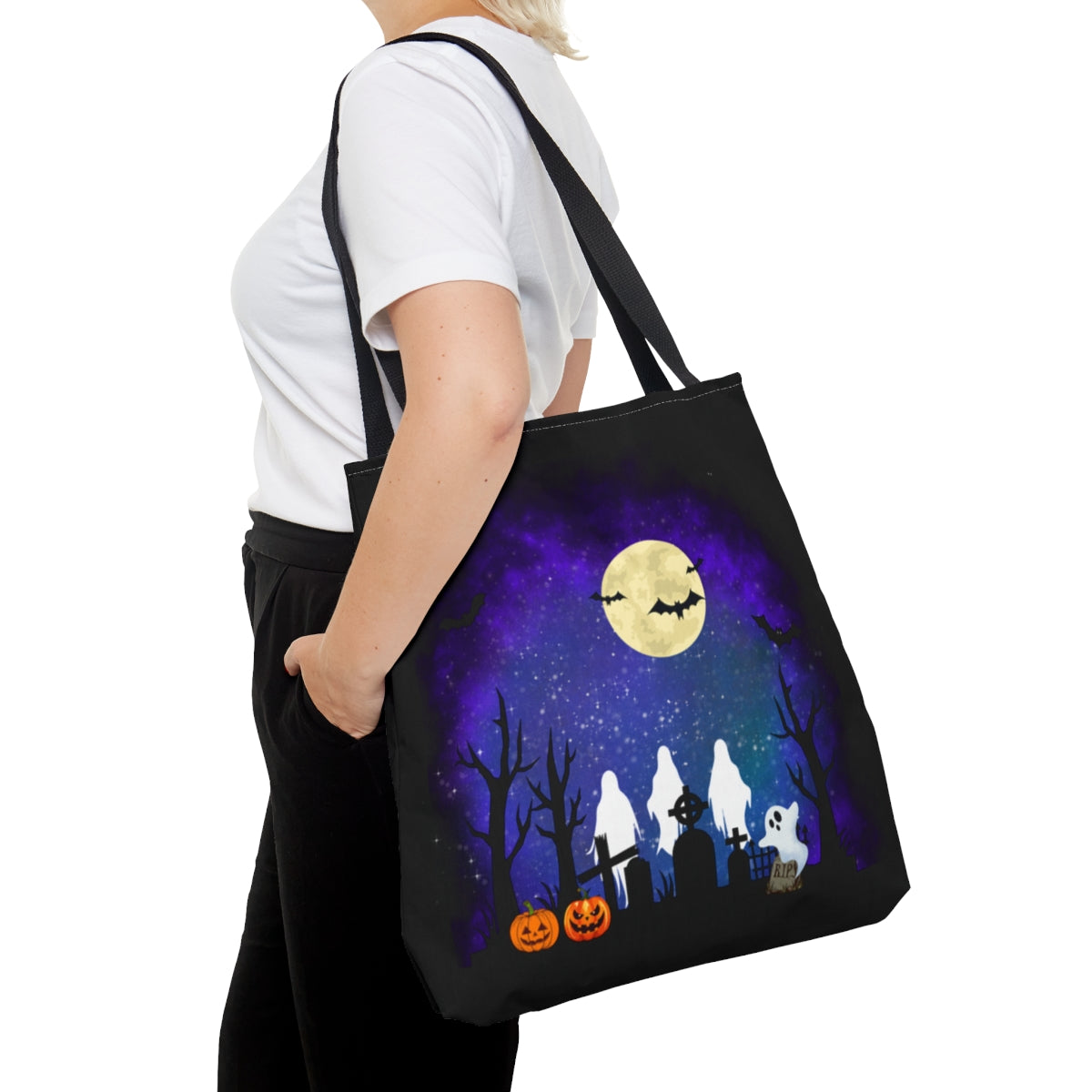 Halloween|Tote Bag |Black