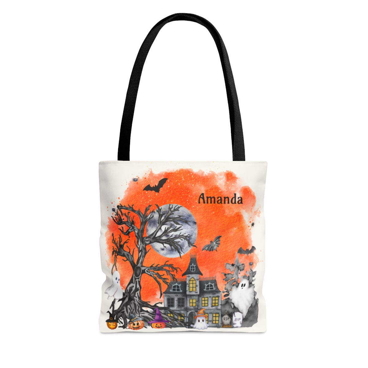 Halloween | Personalized Name | Tote Bag
