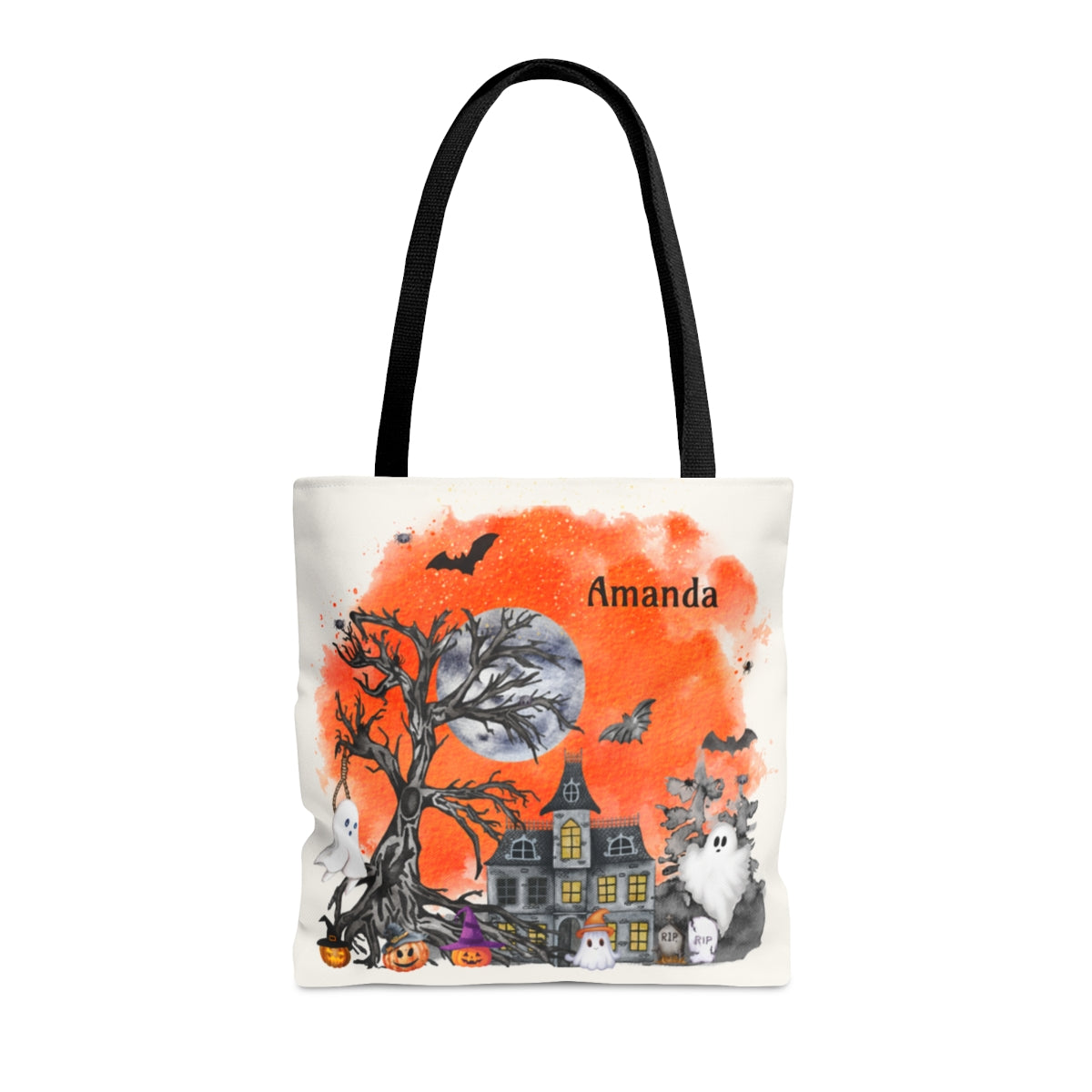 Halloween | Personalized Name | Tote Bag