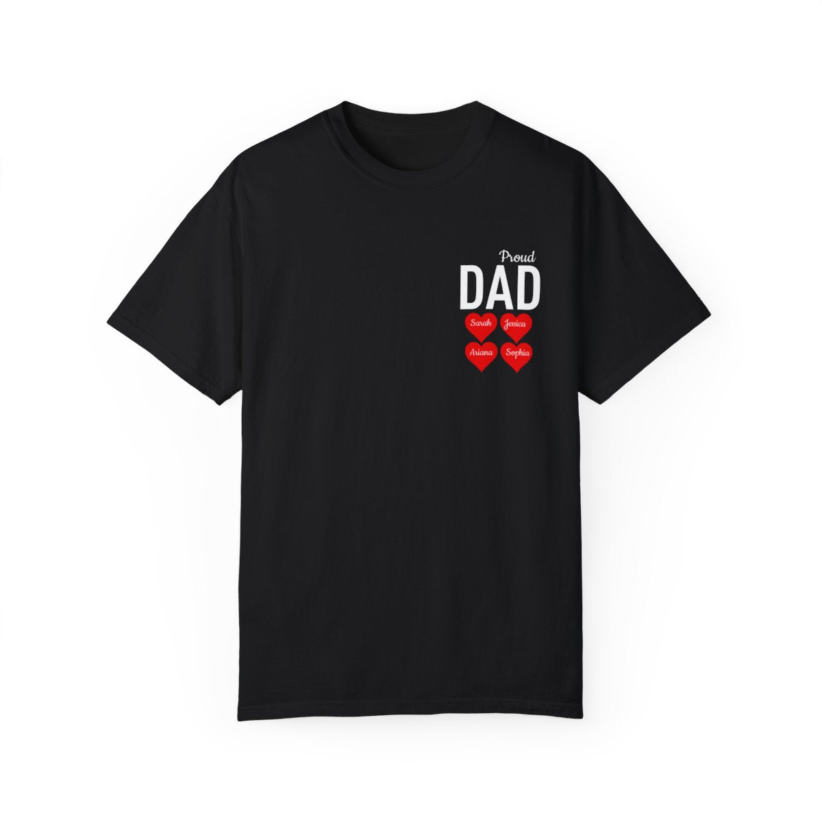 Personalized Up To 4 Daughter's Name | You can't Scare Me I Have 2 Daughters | T-Shirt