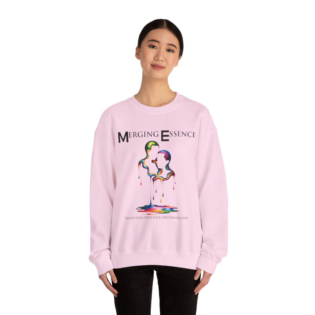 Couple Paint Art | Merging Essence | T-Shirt | Sweatshirt | Hoodie