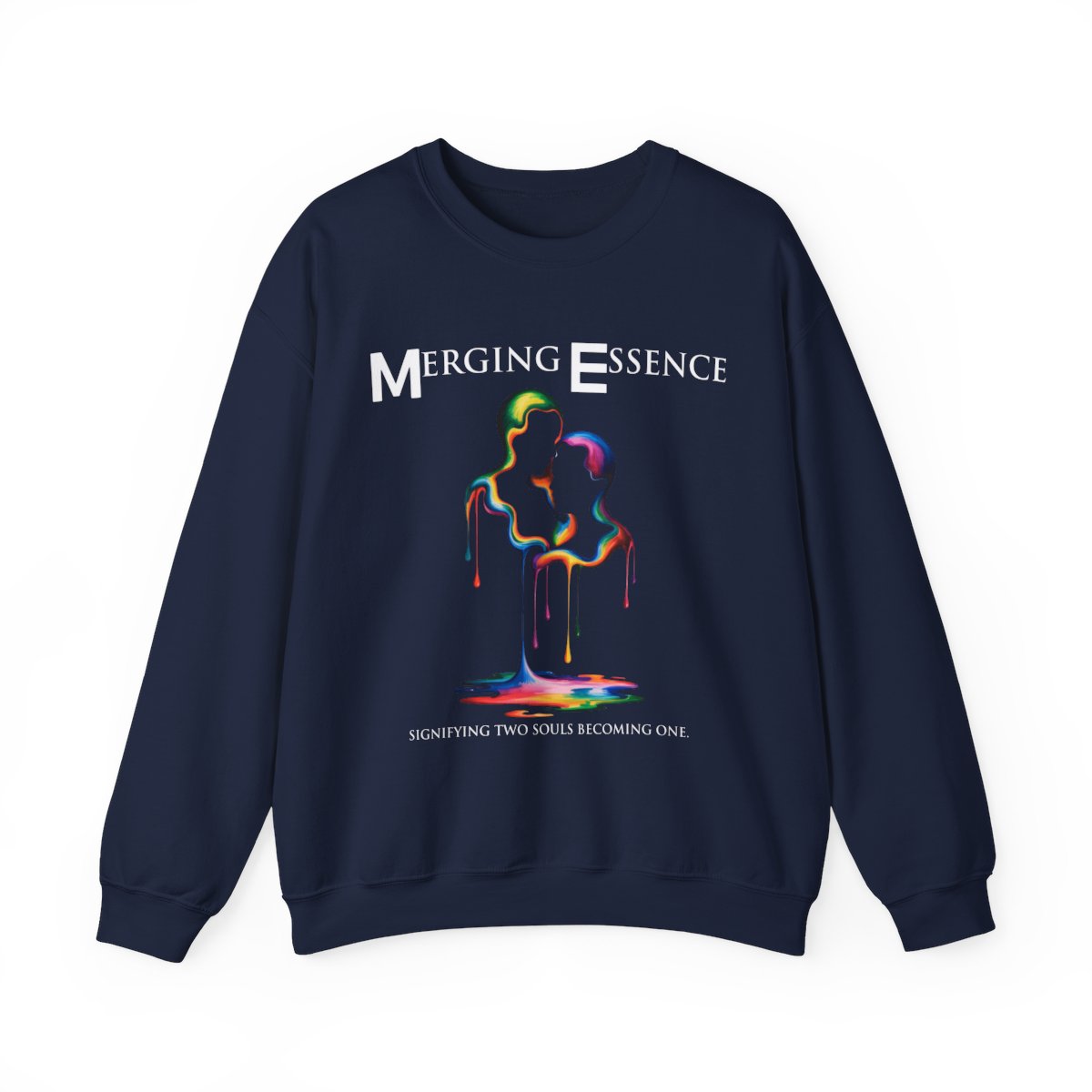 Couple Paint Art | Merging Essence | T-Shirt | Sweatshirt | Hoodie