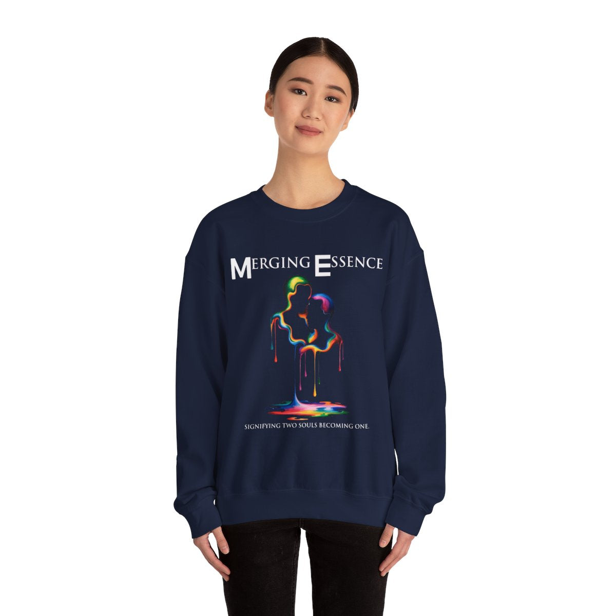 Couple Paint Art | Merging Essence | T-Shirt | Sweatshirt | Hoodie