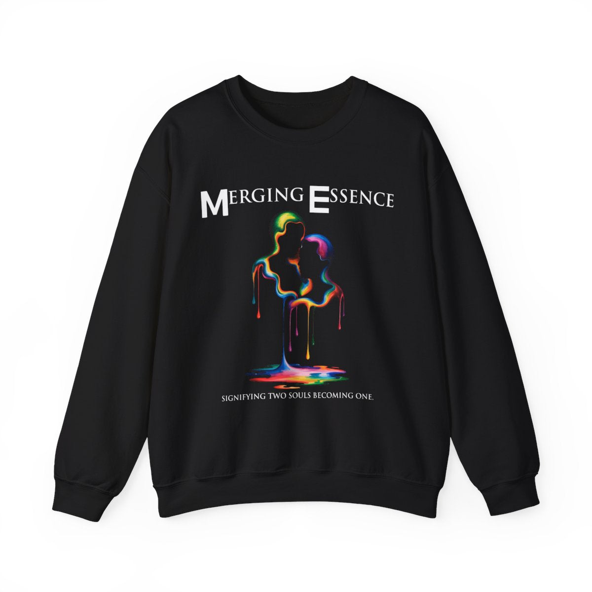 Couple Paint Art | Merging Essence | T-Shirt | Sweatshirt | Hoodie