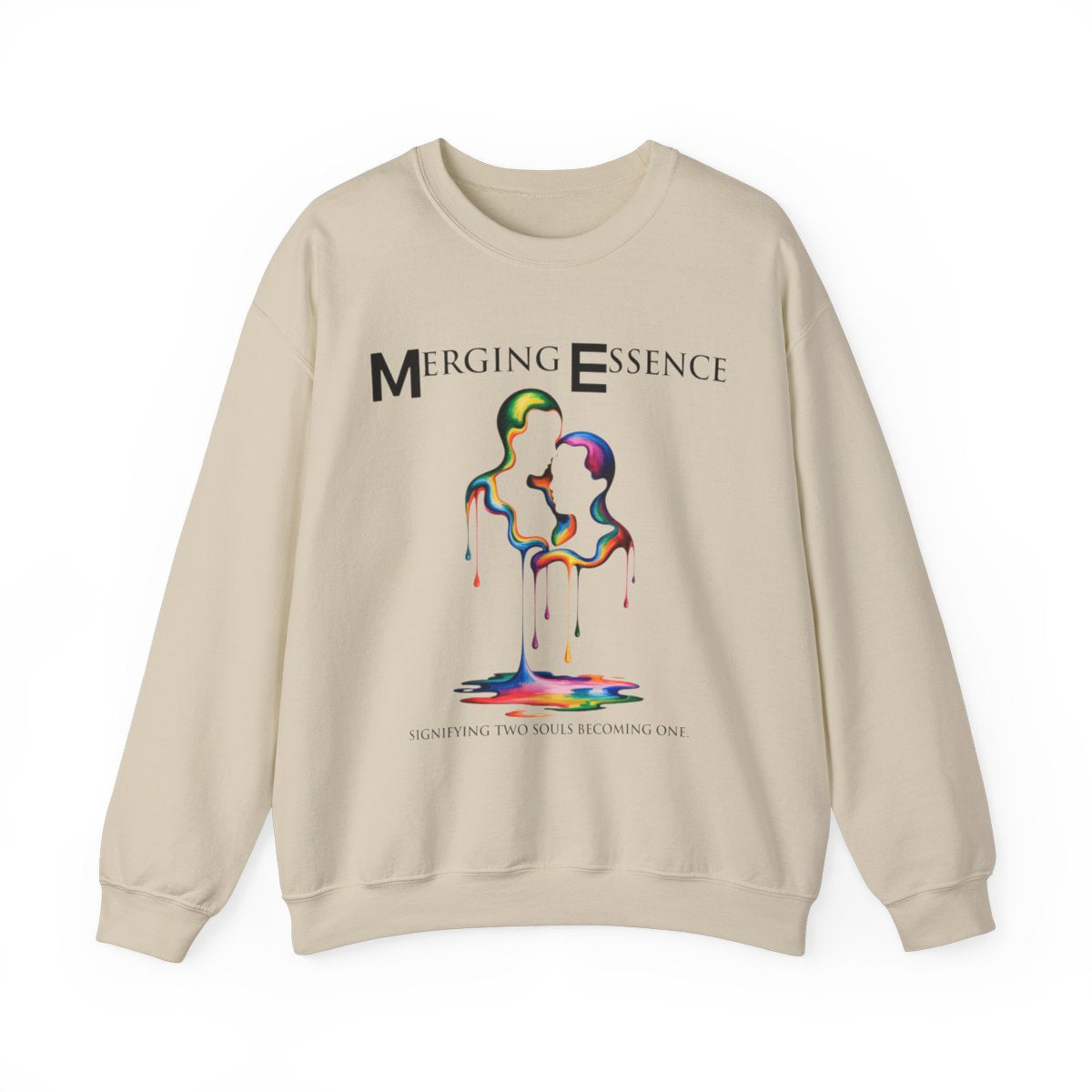 Couple Paint Art | Merging Essence | T-Shirt | Sweatshirt | Hoodie