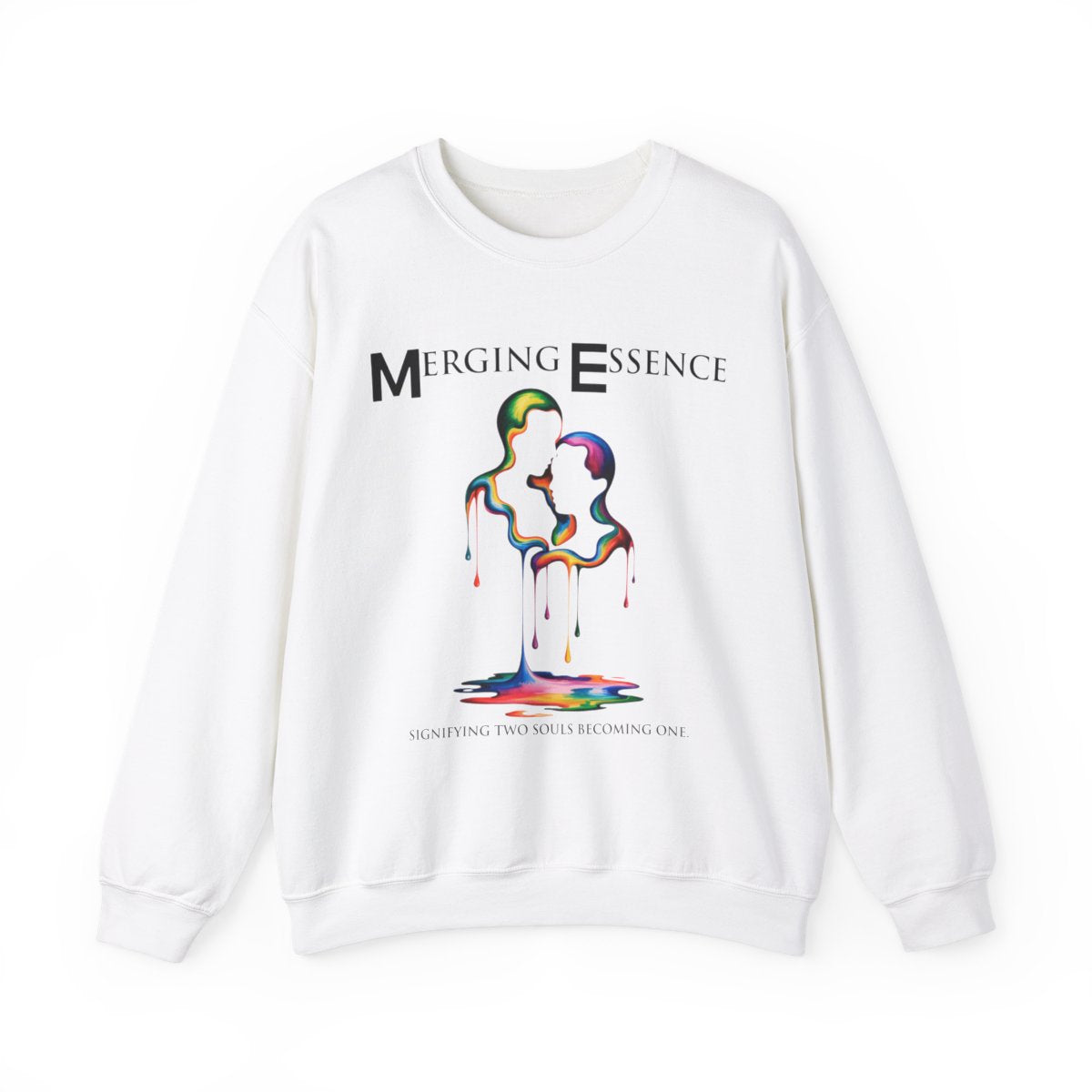 Couple Paint Art | Merging Essence | T-Shirt | Sweatshirt | Hoodie