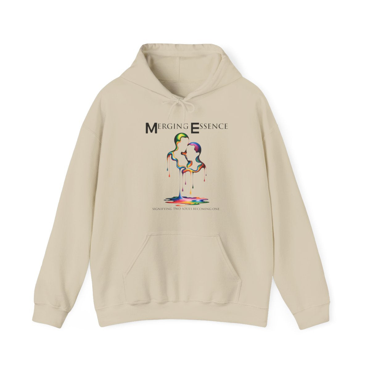 Couple Paint Art | Merging Essence | T-Shirt | Sweatshirt | Hoodie