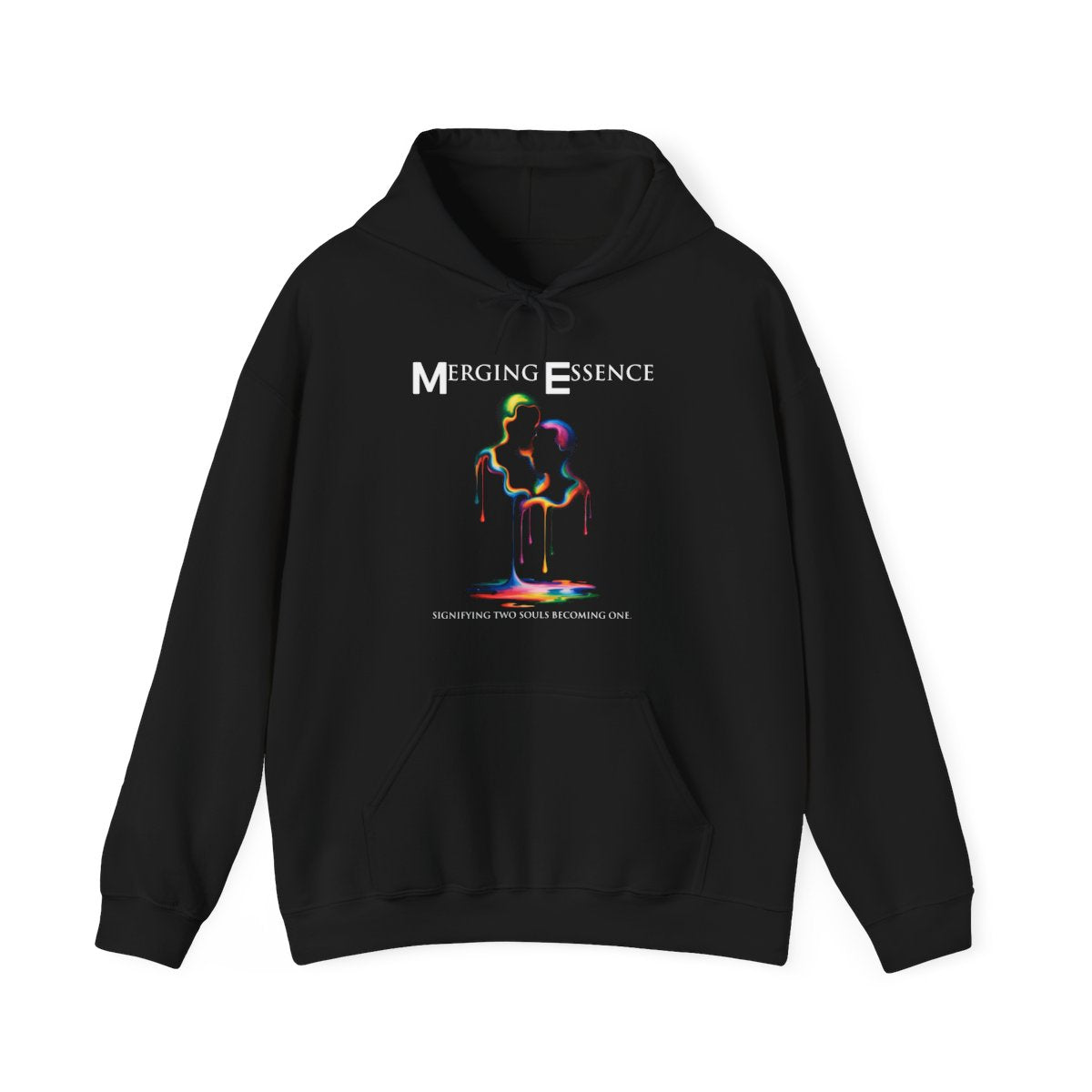 Couple Paint Art | Merging Essence | T-Shirt | Sweatshirt | Hoodie