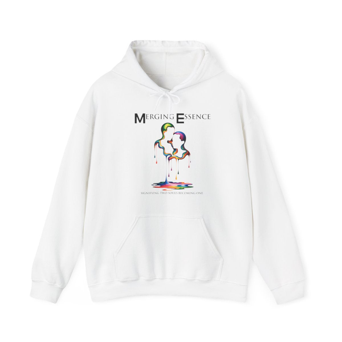 Couple Paint Art | Merging Essence | T-Shirt | Sweatshirt | Hoodie