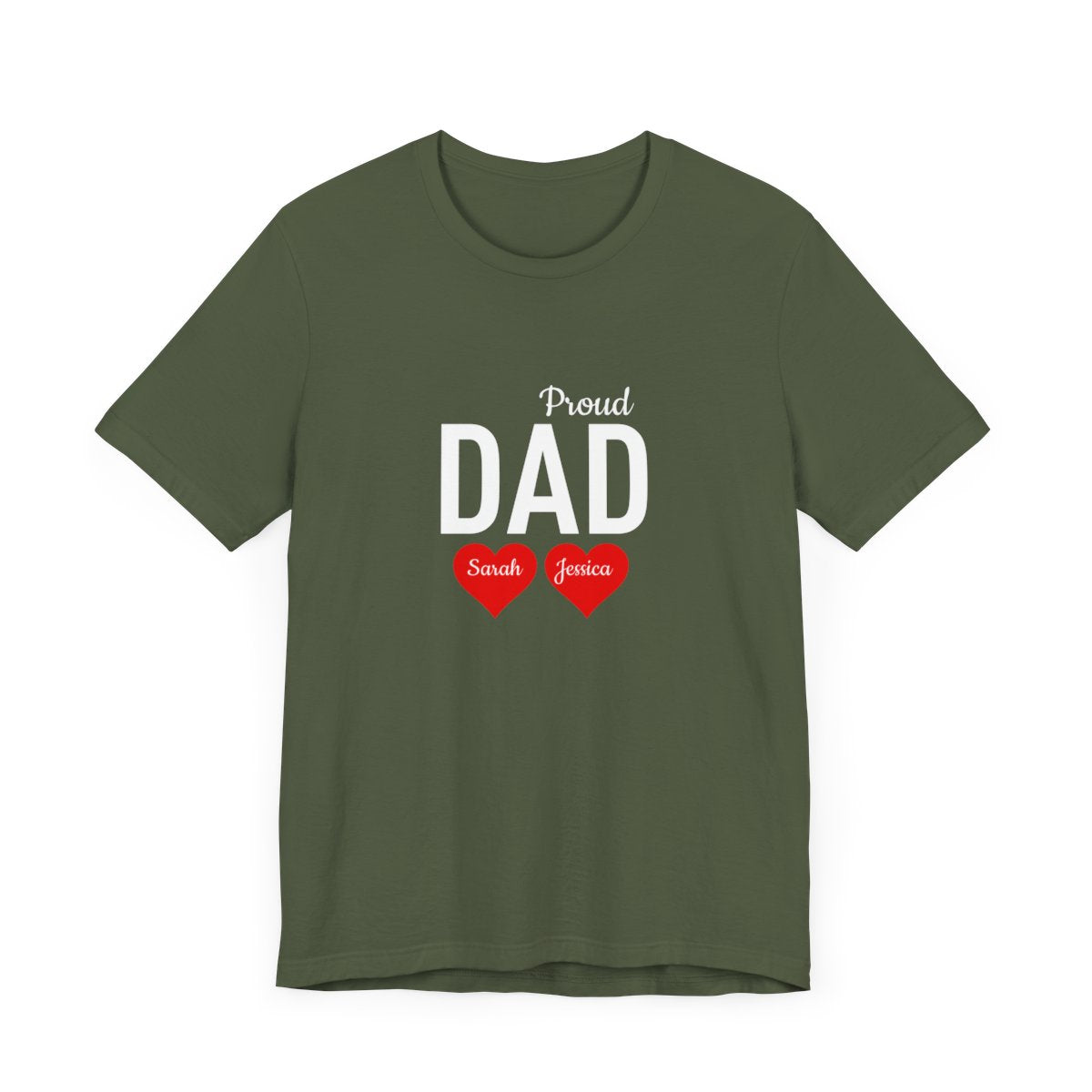Personalized Up To 4 Daughter's Name | You can't Scare Me I Have 2 Daughters | T-Shirt