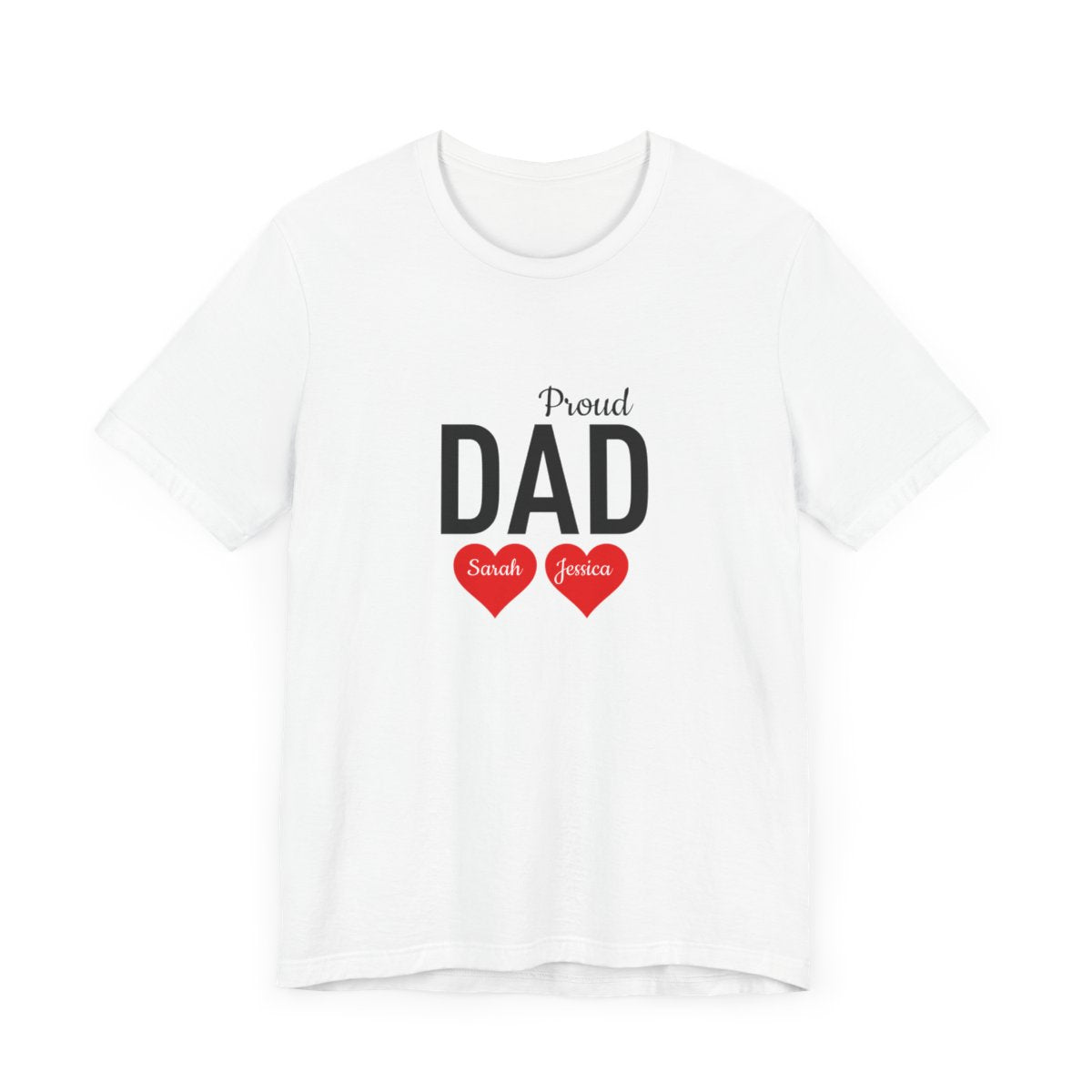 Personalized Up To 4 Daughter's Name | You can't Scare Me I Have 2 Daughters | T-Shirt