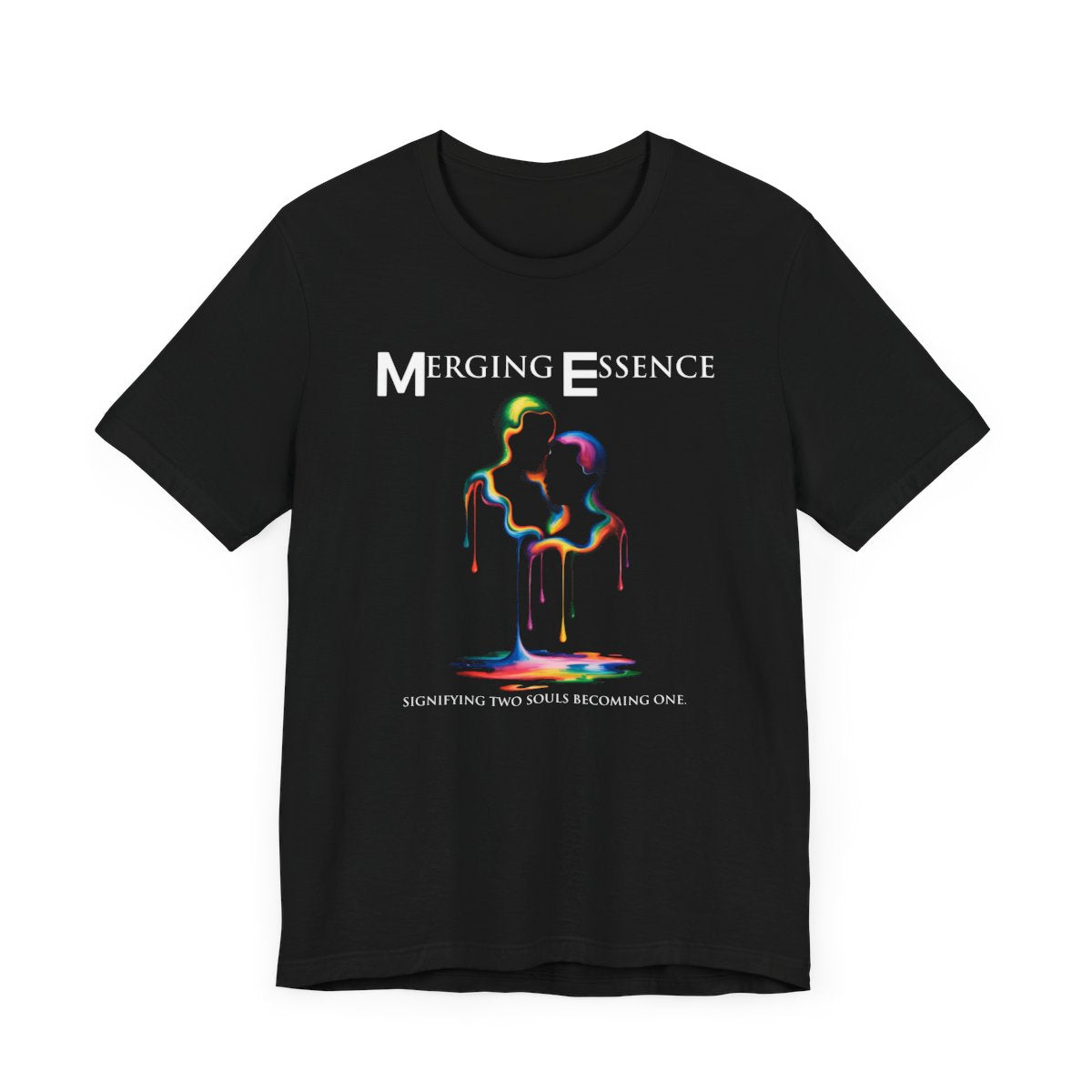 Couple Paint Art | Merging Essence | T-Shirt | Sweatshirt | Hoodie