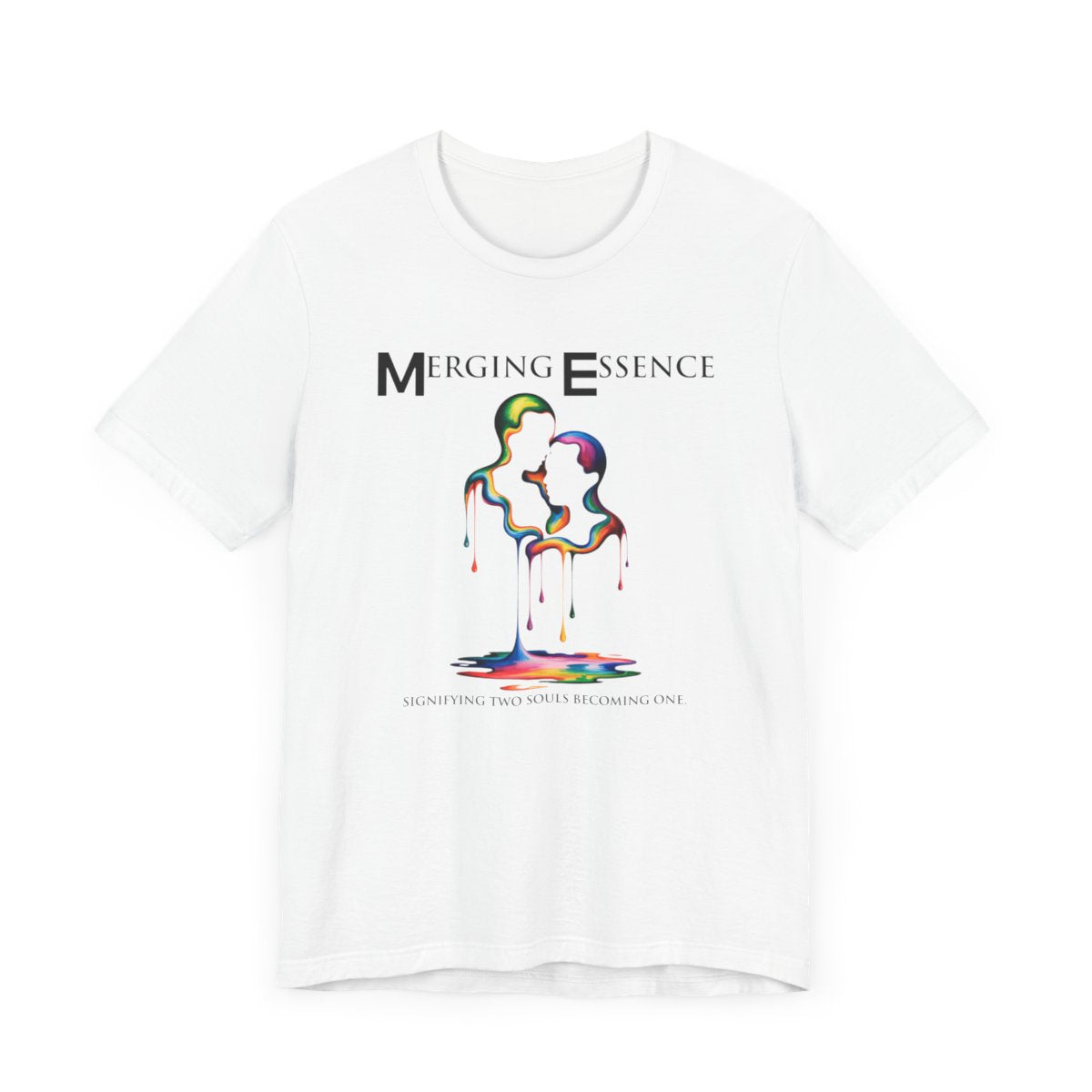 Couple Paint Art | Merging Essence | T-Shirt | Sweatshirt | Hoodie