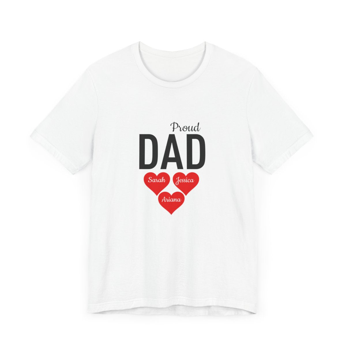 Personalized Up To 4 Daughter's Name | You can't Scare Me I Have 2 Daughters | T-Shirt