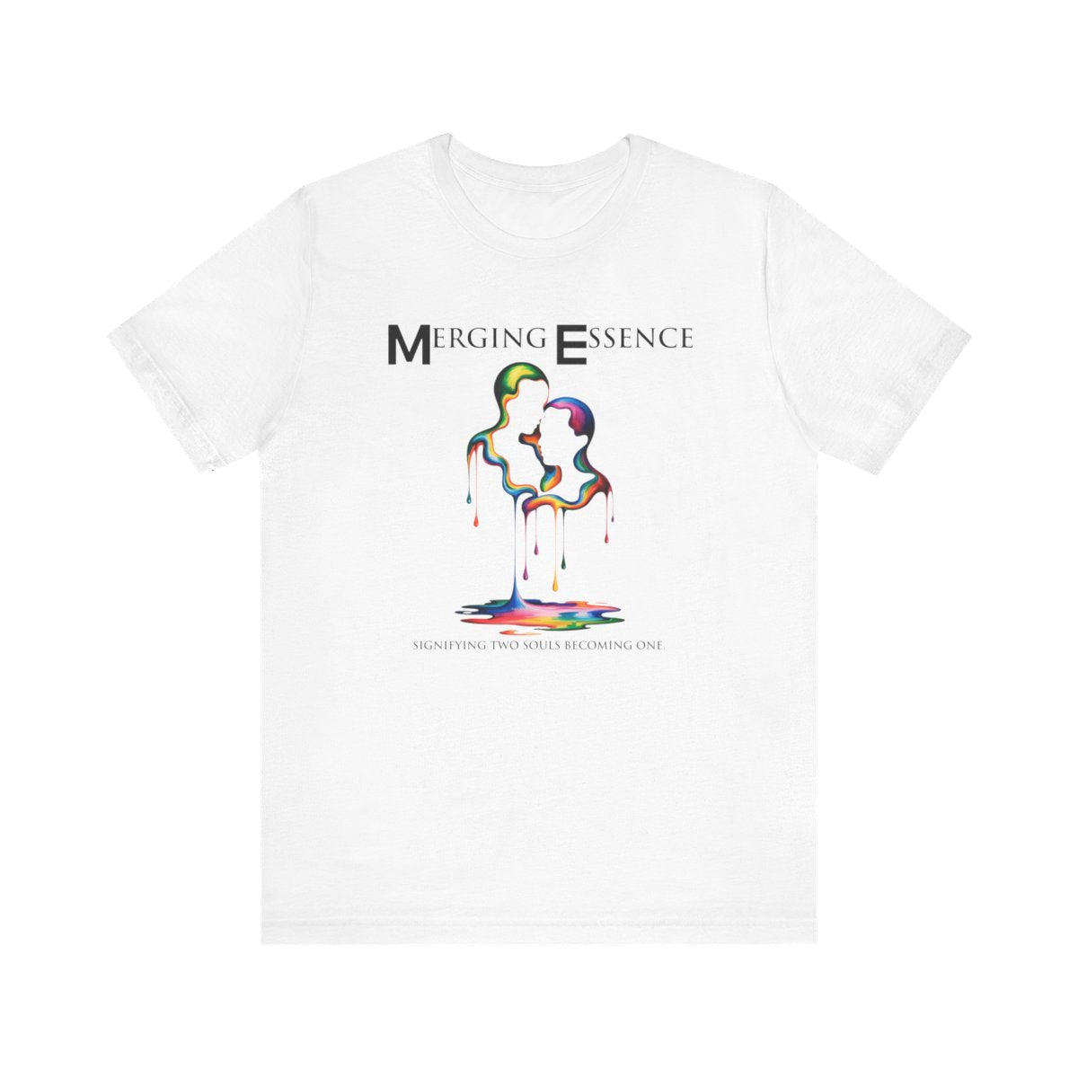 Couple Paint Art | Merging Essence | T-Shirt | Sweatshirt | Hoodie