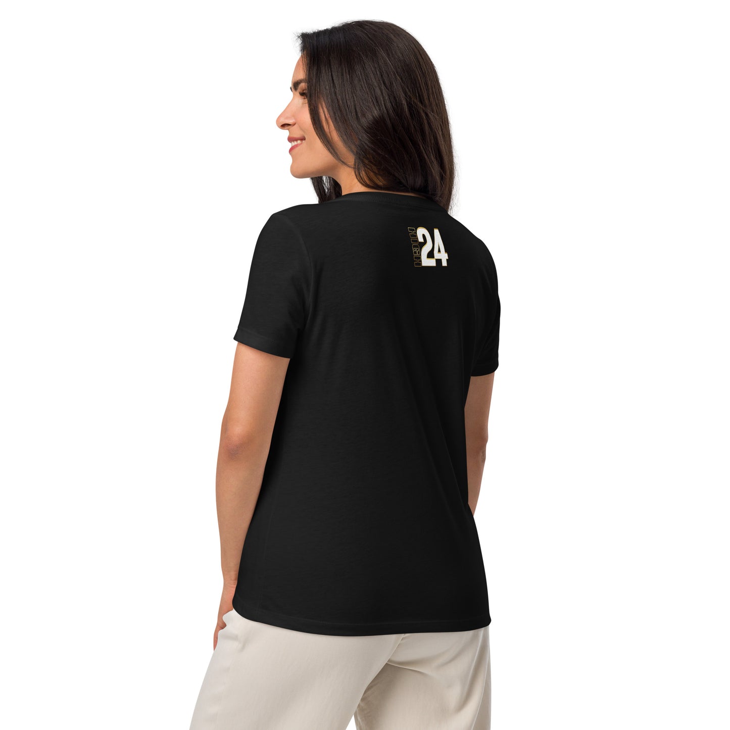 Halloween - Staying Alive - Women’s relaxed v-neck t-shirt