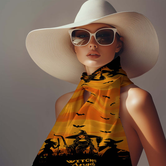 Halloween | Witchy's Angels | Chiffon Scarf