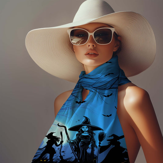 Halloween | Witchy's Angels | Chiffon Scarf