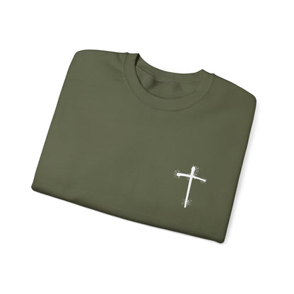 Have Faith | Lo, I'm With You | Inspirational  | Sweatshirt (Back & Front Print)