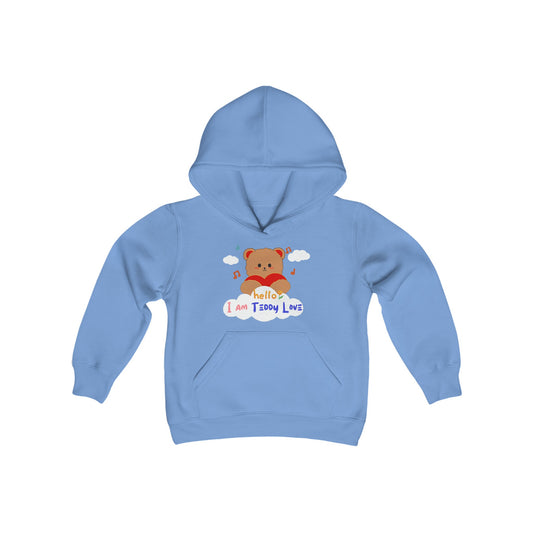 I am Teddy Love -Youth Hoodie